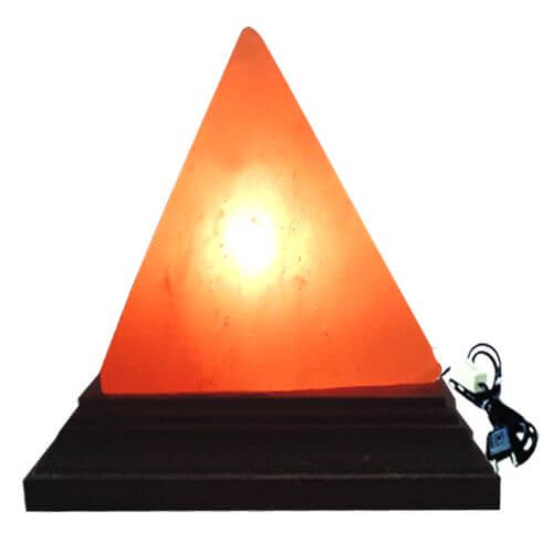 Dharohar Pyramid Rock Salt Lamp